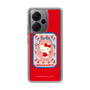 スリムプロテクションケース［ ハローキティ - KT - 昭和レトロ - 四角 - 赤 ］