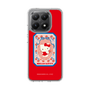 スリムプロテクションケース［ ハローキティ - KT - 昭和レトロ - 四角 - 赤 ］