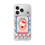 スリムプロテクションケース［ ハローキティ - KT - 昭和レトロ - 四角 - クリア ］