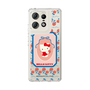 スリムプロテクションケース［ ハローキティ - KT - 昭和レトロ - 四角 - クリア ］