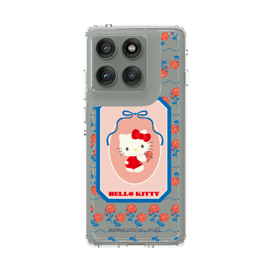 スリムプロテクションケース［ ハローキティ - KT - 昭和レトロ - 四角 - クリア ］