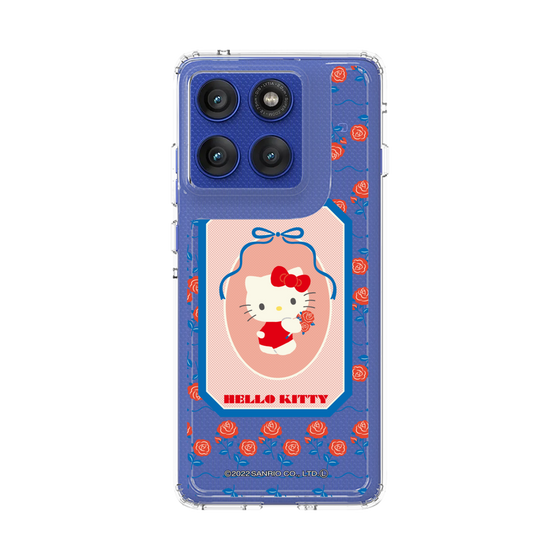 スリムプロテクションケース［ ハローキティ - KT - 昭和レトロ - 四角 - クリア ］