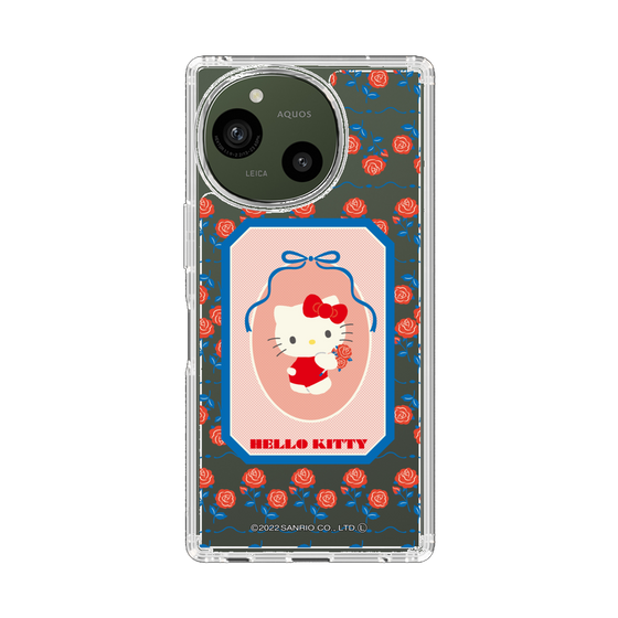 スリムプロテクションケース［ ハローキティ - KT - 昭和レトロ - 四角 - クリア ］