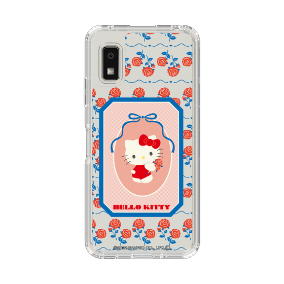 スリムプロテクションケース［ ハローキティ - KT - 昭和レトロ - 四角 - クリア ］