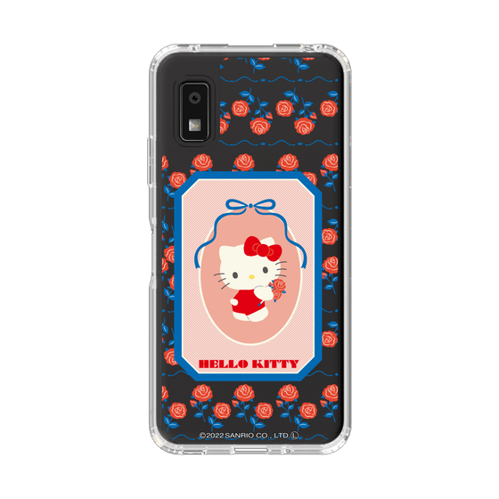 スリムプロテクションケース［ ハローキティ - KT - 昭和レトロ - 四角 - クリア ］
