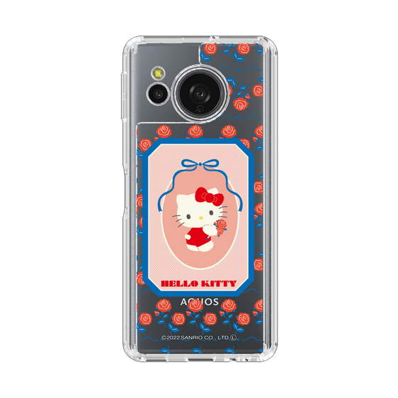 スリムプロテクションケース［ ハローキティ - KT - 昭和レトロ - 四角 - クリア ］