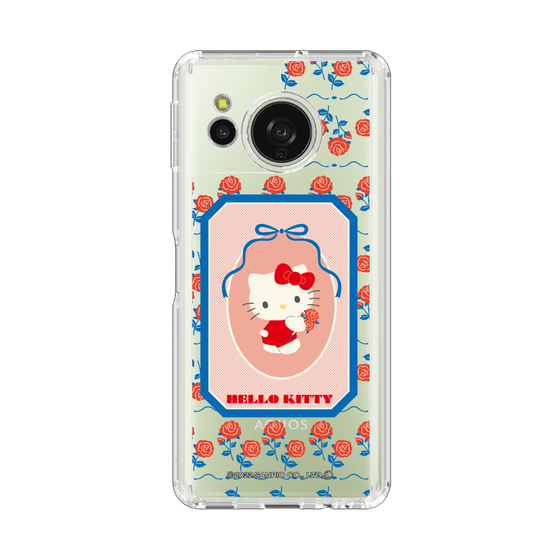 スリムプロテクションケース［ ハローキティ - KT - 昭和レトロ - 四角 - クリア ］