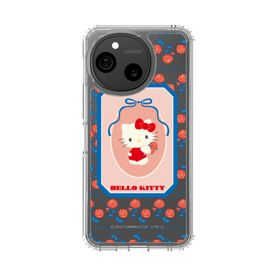 スリムプロテクションケース［ ハローキティ - KT - 昭和レトロ - 四角 - クリア ］