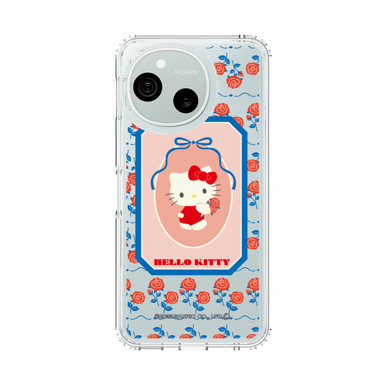 スリムプロテクションケース［ ハローキティ - KT - 昭和レトロ - 四角 - クリア ］