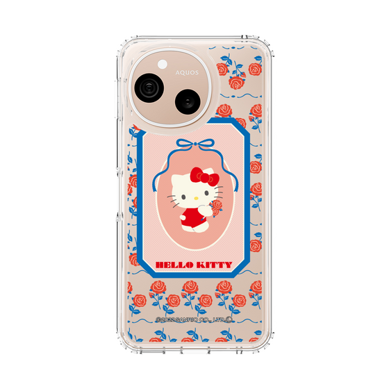 スリムプロテクションケース［ ハローキティ - KT - 昭和レトロ - 四角 - クリア ］