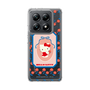 スリムプロテクションケース［ ハローキティ - KT - 昭和レトロ - 四角 - クリア ］