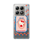 スリムプロテクションケース［ ハローキティ - KT - 昭和レトロ - 四角 - クリア ］