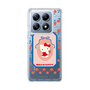 スリムプロテクションケース［ ハローキティ - KT - 昭和レトロ - 四角 - クリア ］
