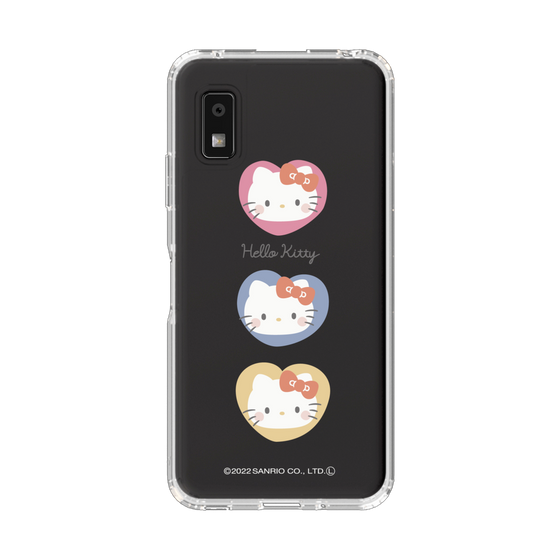 スリムプロテクションケース［ ハローキティ - むきゅむきゅKT - クリア - 01 ］