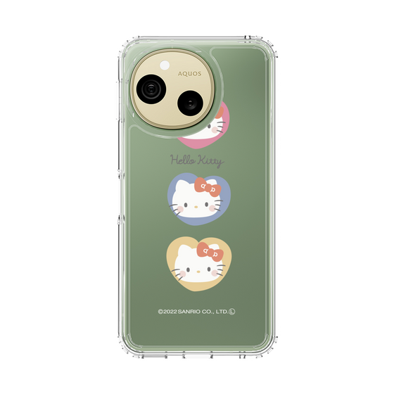 スリムプロテクションケース［ ハローキティ - むきゅむきゅKT - クリア - 01 ］