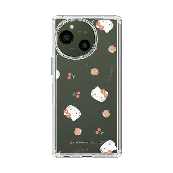 スリムプロテクションケース［ ハローキティ - むきゅむきゅKT - クリア - 03 ］