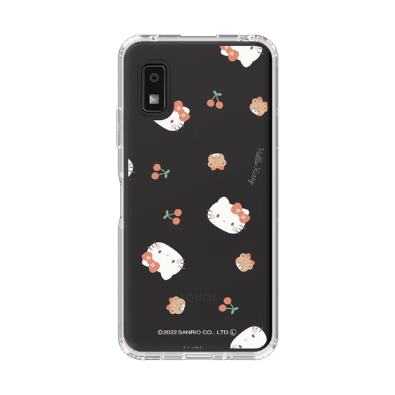 スリムプロテクションケース［ ハローキティ - むきゅむきゅKT - クリア - 03 ］
