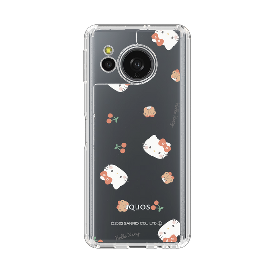 スリムプロテクションケース［ ハローキティ - むきゅむきゅKT - クリア - 03 ］
