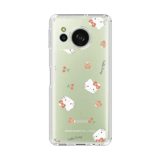 スリムプロテクションケース［ ハローキティ - むきゅむきゅKT - クリア - 03 ］