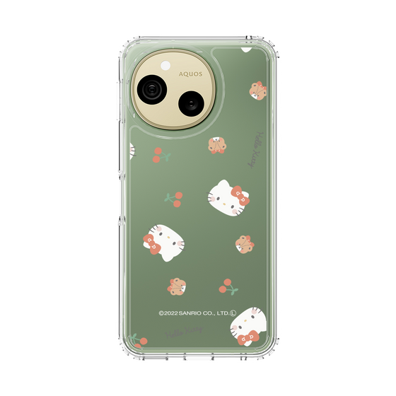 スリムプロテクションケース［ ハローキティ - むきゅむきゅKT - クリア - 03 ］