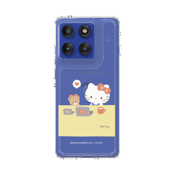 スリムプロテクションケース［ ハローキティ - むきゅむきゅKT - クリア - 04 ］