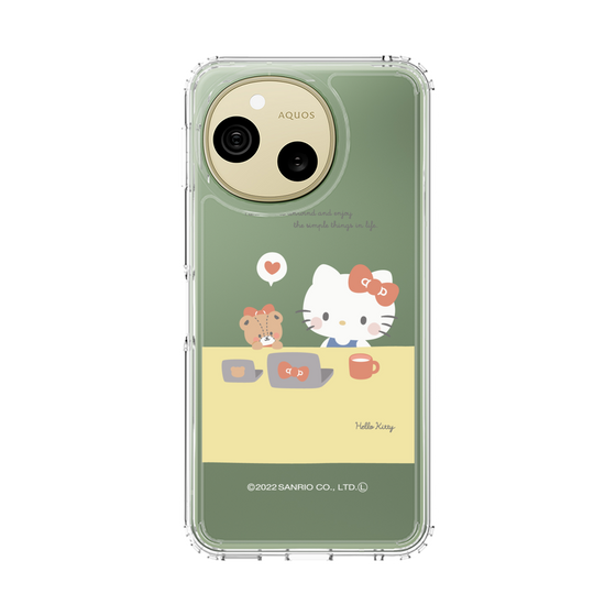 スリムプロテクションケース［ ハローキティ - むきゅむきゅKT - クリア - 04 ］