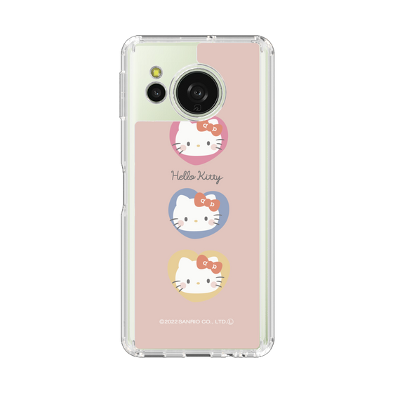 スリムプロテクションケース［ ハローキティ - むきゅむきゅKT - ピンク - 01 ］