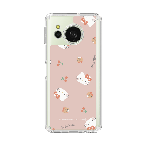 スリムプロテクションケース［ ハローキティ - むきゅむきゅKT - ピンク - 03 ］