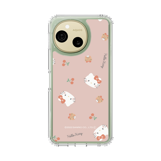 スリムプロテクションケース［ ハローキティ - むきゅむきゅKT - ピンク - 03 ］