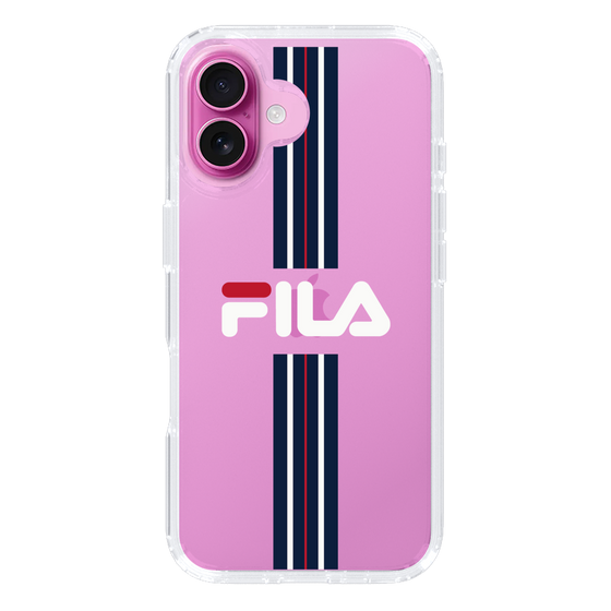 スリムプロテクションケース［ FILA - STRIPE - DarkNavy ］