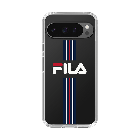 スリムプロテクションケース［ FILA - STRIPE - DarkNavy ］