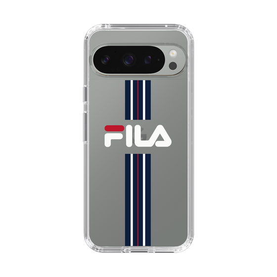 スリムプロテクションケース［ FILA - STRIPE - DarkNavy ］