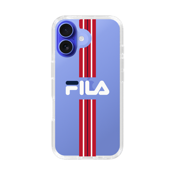 スリムプロテクションケース［ FILA - STRIPE - Red ］