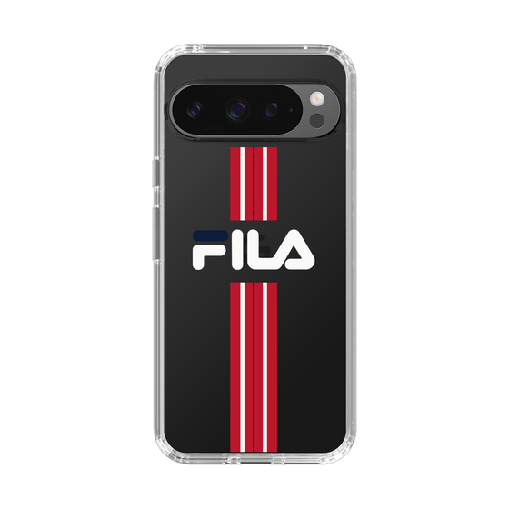 スリムプロテクションケース［ FILA - STRIPE - Red ］