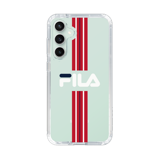 スリムプロテクションケース［ FILA - STRIPE - Red ］