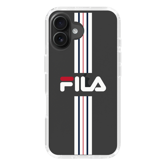 スリムプロテクションケース［ FILA - STRIPE - BrightWhite ］