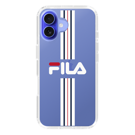 スリムプロテクションケース［ FILA - STRIPE - BrightWhite ］