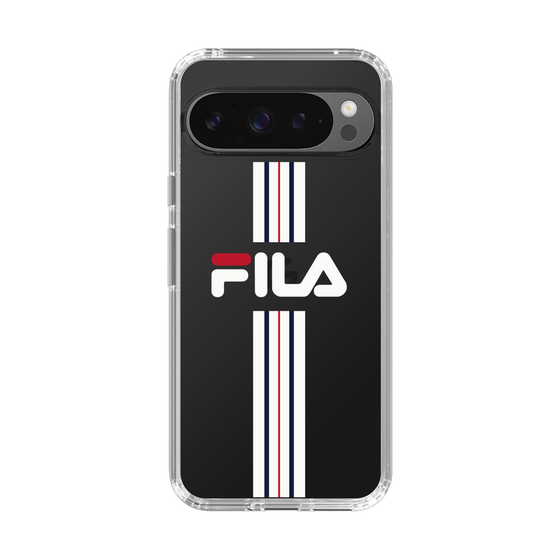 スリムプロテクションケース［ FILA - STRIPE - BrightWhite ］