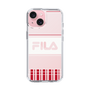 スリムプロテクションケース［ FILA - LATTICE - Red ］