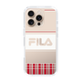 スリムプロテクションケース［ FILA - LATTICE - Red ］