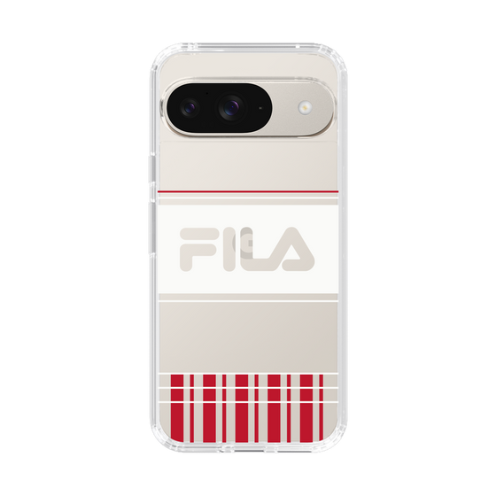 スリムプロテクションケース［ FILA - LATTICE - Red ］