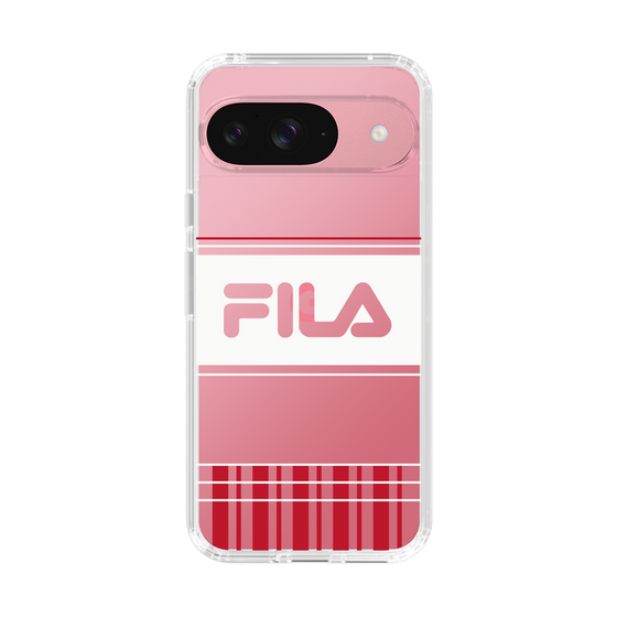 スリムプロテクションケース［ FILA - LATTICE - Red ］