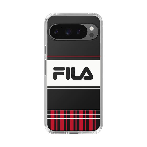 スリムプロテクションケース［ FILA - LATTICE - Red ］