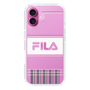 スリムプロテクションケース［ FILA - LATTICE - Gray ］