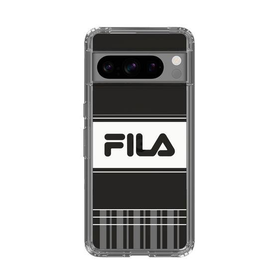 スリムプロテクションケース［ FILA - LATTICE - Gray ］