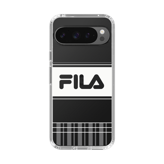 スリムプロテクションケース［ FILA - LATTICE - Gray ］