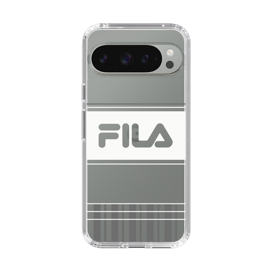 スリムプロテクションケース［ FILA - LATTICE - Gray ］