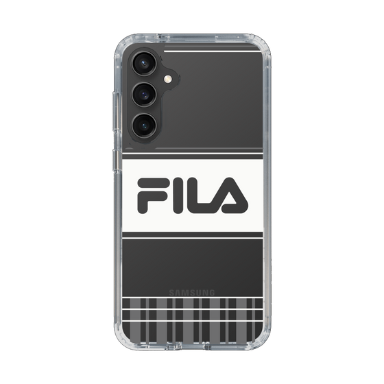 スリムプロテクションケース［ FILA - LATTICE - Gray ］