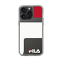 スリムプロテクションケース［ FILA - LOGOIMAGE - Red ］