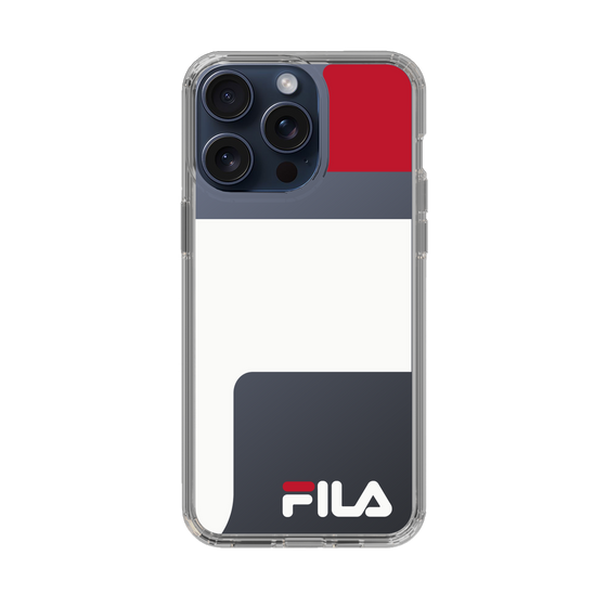 スリムプロテクションケース［ FILA - LOGOIMAGE - Red ］